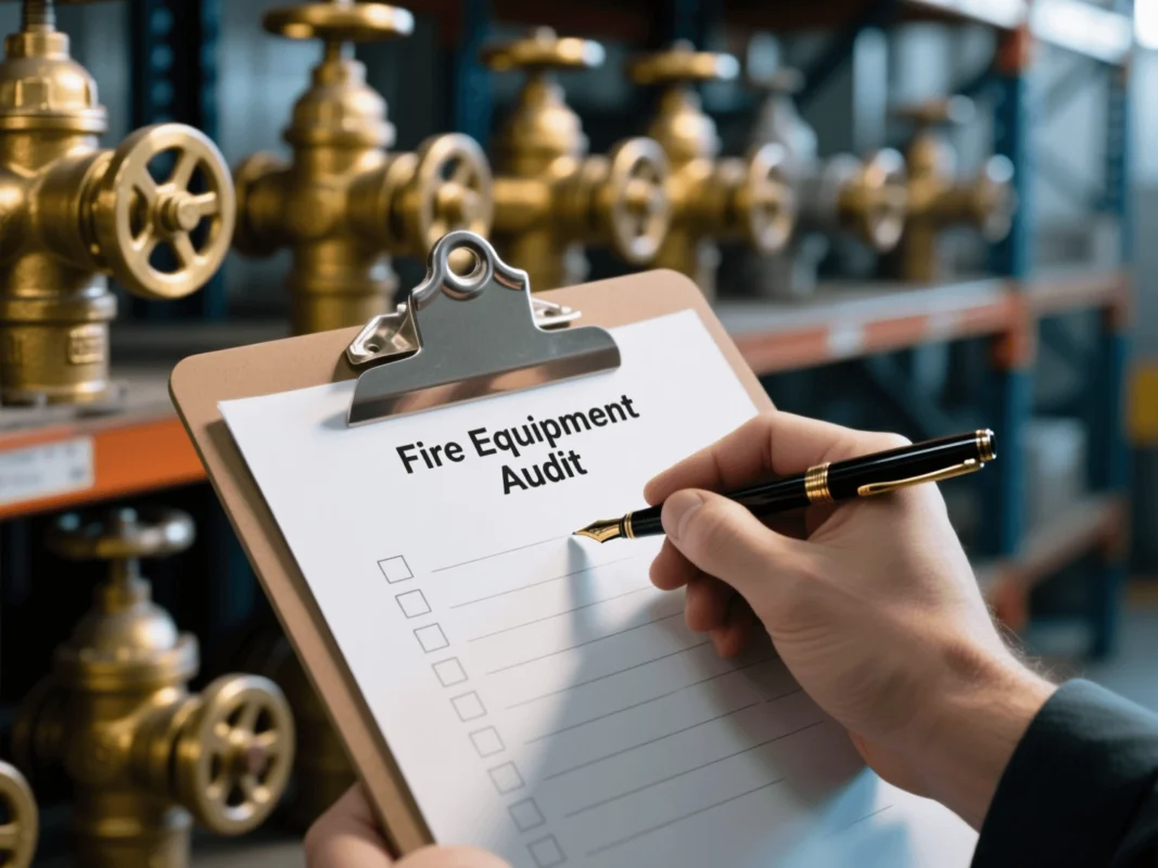 Fire safety equipment supplier quality assurance checklist and factory audit