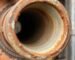 Comparison of corroded internal fire sprinkler piping vs new corrosion-resistant pipe
