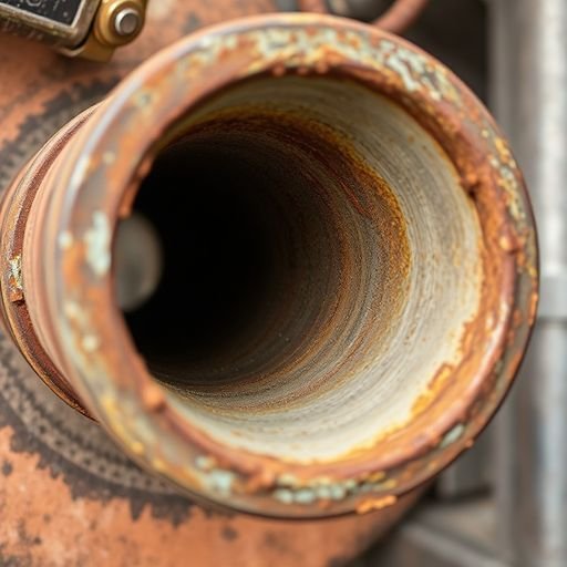 Comparison of corroded internal fire sprinkler piping vs new corrosion-resistant pipe