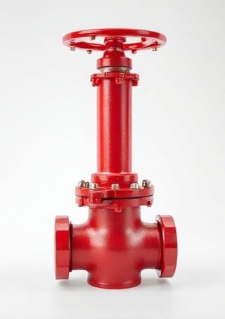 Professional brass oblique fire landing valve for indoor hydrant systems