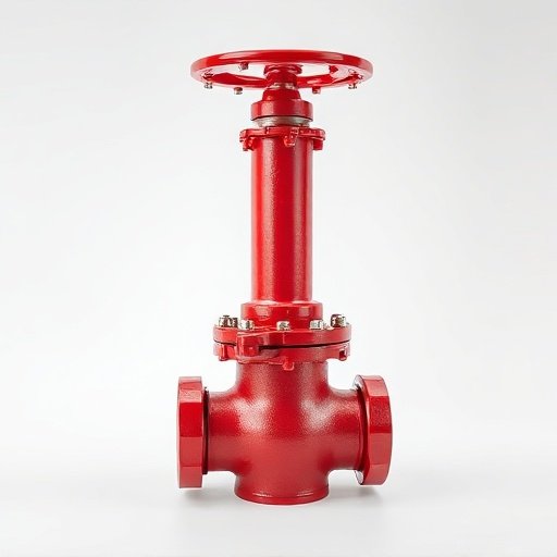Professional brass oblique fire landing valve for indoor hydrant systems