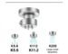 Comparison of fire sprinkler flow patterns by K-factor (K5.6 to K25)